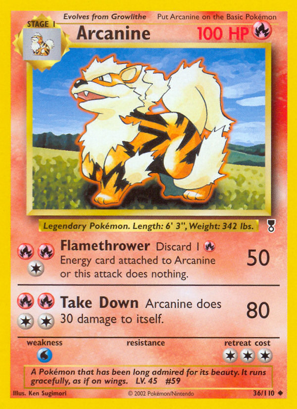Arcanine (36/110) [Legendary Collection] | Tabernacle Games