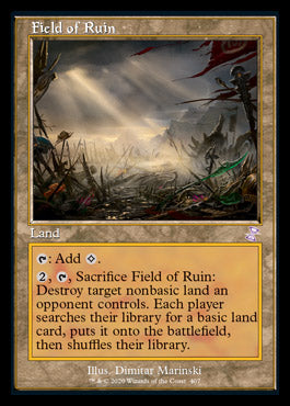 Field of Ruin (Timeshifted) [Time Spiral Remastered] | Tabernacle Games