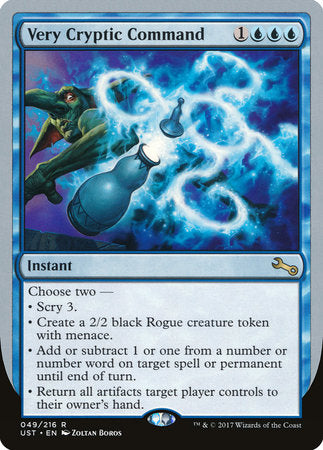 Very Cryptic Command (F) [Unstable] | Tabernacle Games