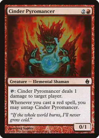 Cinder Pyromancer [Premium Deck Series: Fire and Lightning] | Tabernacle Games