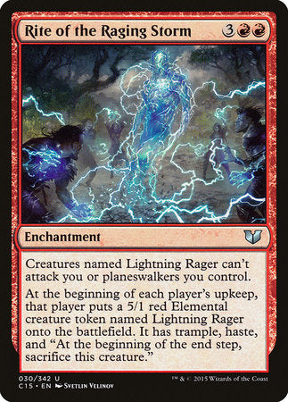 Rite of the Raging Storm [Commander 2015] | Tabernacle Games