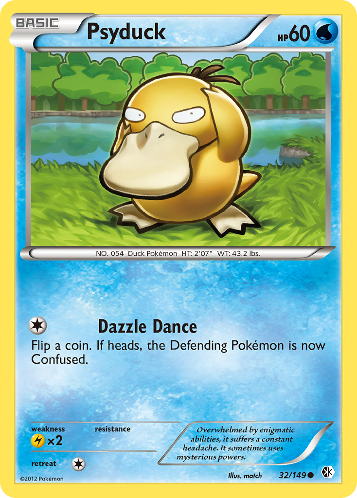 Psyduck (32/149) [Black & White: Boundaries Crossed] | Tabernacle Games