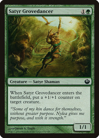 Satyr Grovedancer [Journey into Nyx] | Tabernacle Games