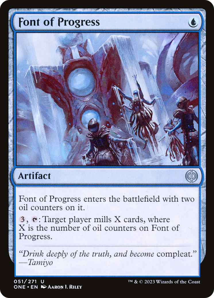 Font of Progress [Phyrexia: All Will Be One] | Tabernacle Games