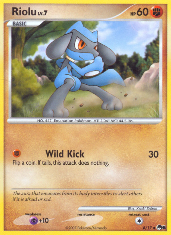 Riolu (8/17) [POP Series 6] | Tabernacle Games