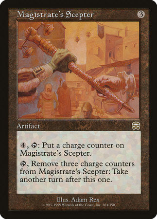 Magistrate's Scepter [Mercadian Masques] | Tabernacle Games