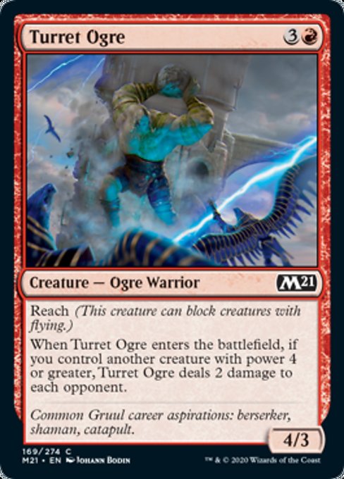 Turret Ogre [Core Set 2021] | Tabernacle Games