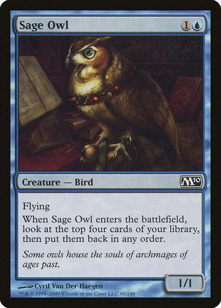 Sage Owl [Magic 2010] | Tabernacle Games