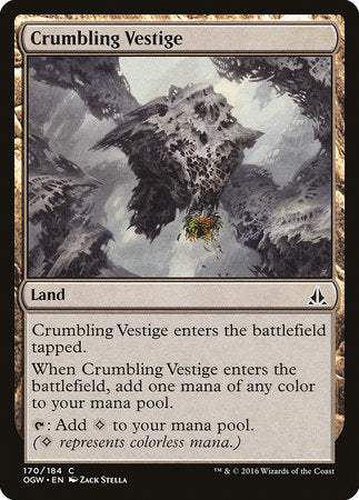 Crumbling Vestige [Oath of the Gatewatch] | Tabernacle Games