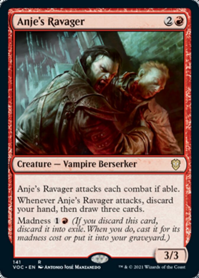 Anje's Ravager [Innistrad: Crimson Vow Commander] | Tabernacle Games