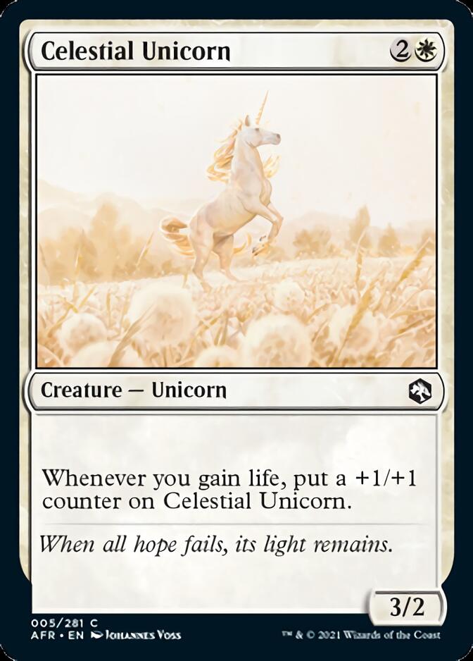 Celestial Unicorn [Dungeons & Dragons: Adventures in the Forgotten Realms] | Tabernacle Games