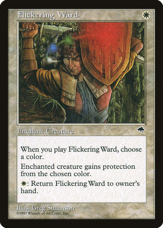 Flickering Ward [Tempest] | Tabernacle Games