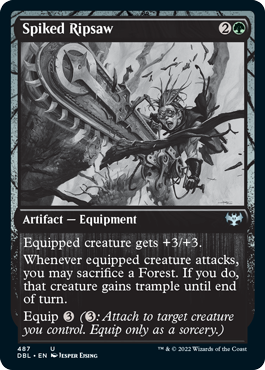 Spiked Ripsaw [Innistrad: Double Feature] | Tabernacle Games