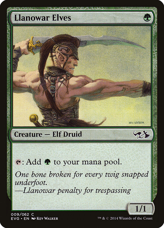 Llanowar Elves (Elves vs. Goblins) [Duel Decks Anthology] | Tabernacle Games