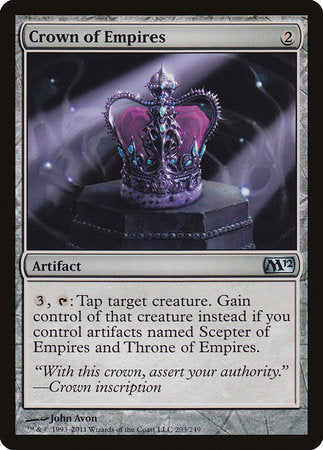 Crown of Empires [Magic 2012] | Tabernacle Games