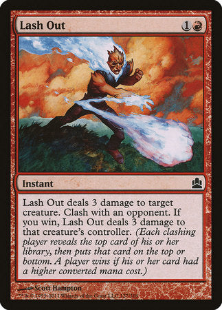Lash Out [Commander 2011] | Tabernacle Games