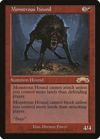 Monstrous Hound [Exodus] | Tabernacle Games