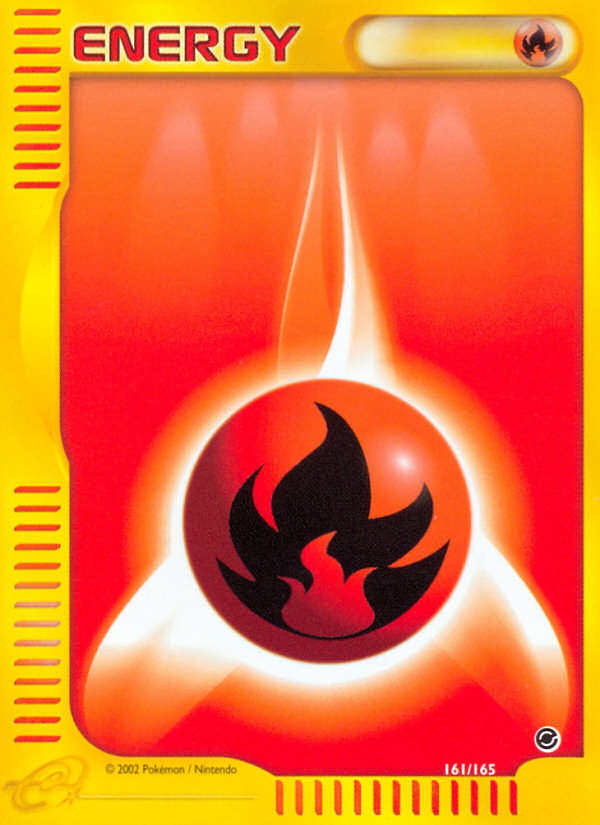 Fire Energy (161/165) [Expedition: Base Set] | Tabernacle Games