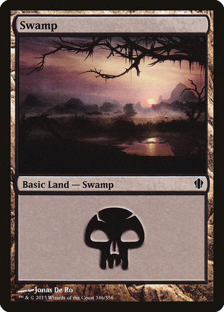 Swamp (346) [Commander 2013] | Tabernacle Games