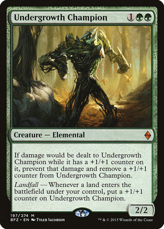 Undergrowth Champion [Battle for Zendikar] | Tabernacle Games