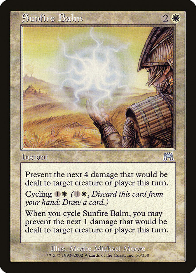 Sunfire Balm [Onslaught] | Tabernacle Games