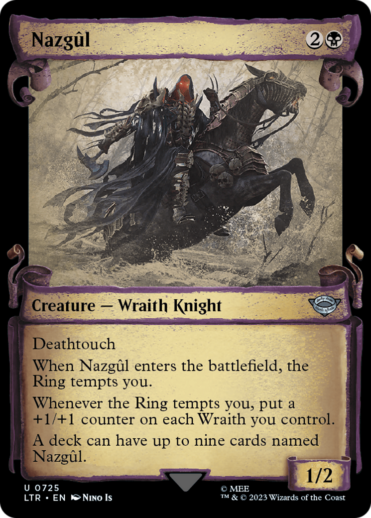 Nazgul (0725) [The Lord of the Rings: Tales of Middle-Earth Showcase Scrolls] | Tabernacle Games