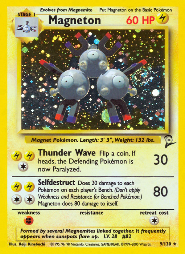 Magneton (9/130) [Base Set 2] | Tabernacle Games