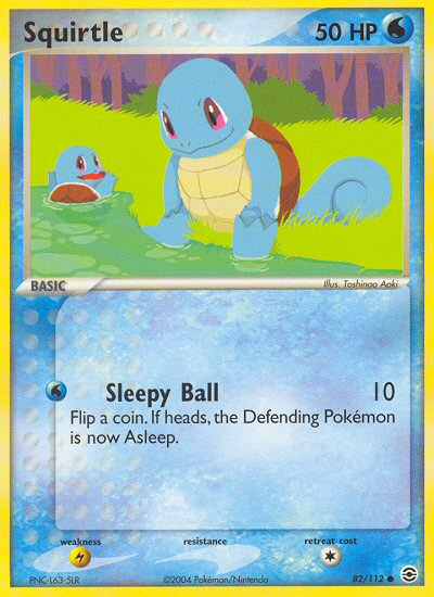 Squirtle (82/112) [EX: FireRed & LeafGreen] | Tabernacle Games