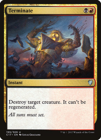 Terminate [Commander 2017] | Tabernacle Games