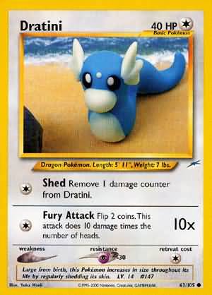 Dratini (63/105) [Neo Destiny Unlimited] | Tabernacle Games