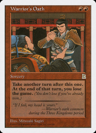 Warrior's Oath [Portal Three Kingdoms] | Tabernacle Games