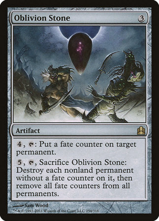 Oblivion Stone [Commander 2011] | Tabernacle Games