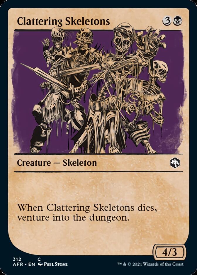 Clattering Skeletons (Showcase) [Dungeons & Dragons: Adventures in the Forgotten Realms] | Tabernacle Games