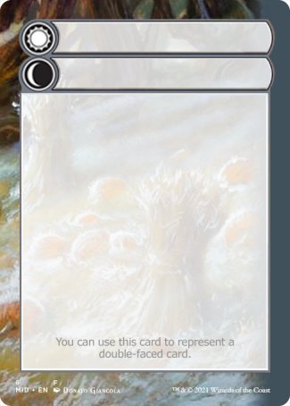 Helper Card (6/9) [Innistrad: Midnight Hunt Tokens] | Tabernacle Games