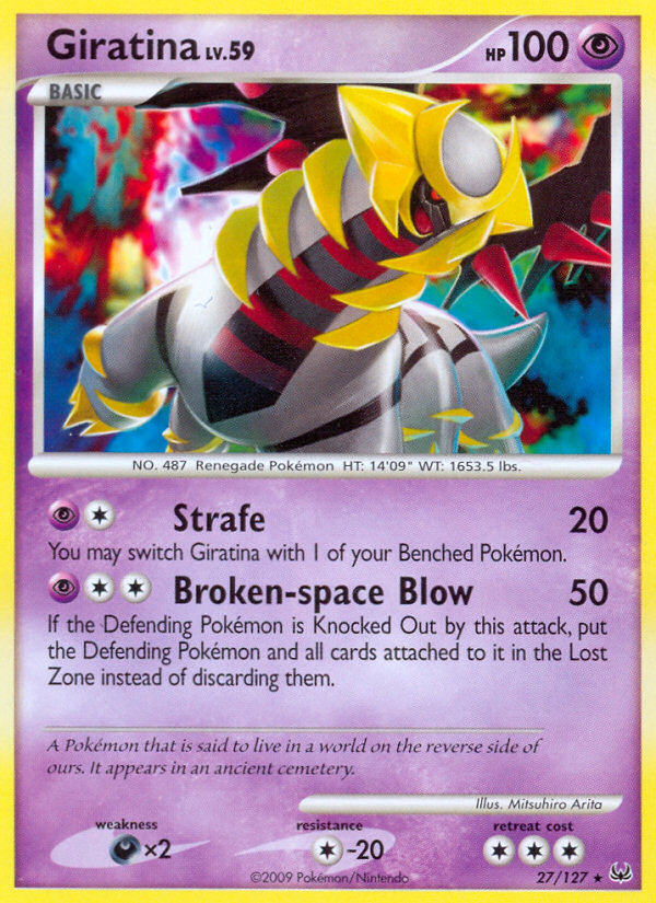 Giratina (27/127) [Platinum: Base Set] | Tabernacle Games