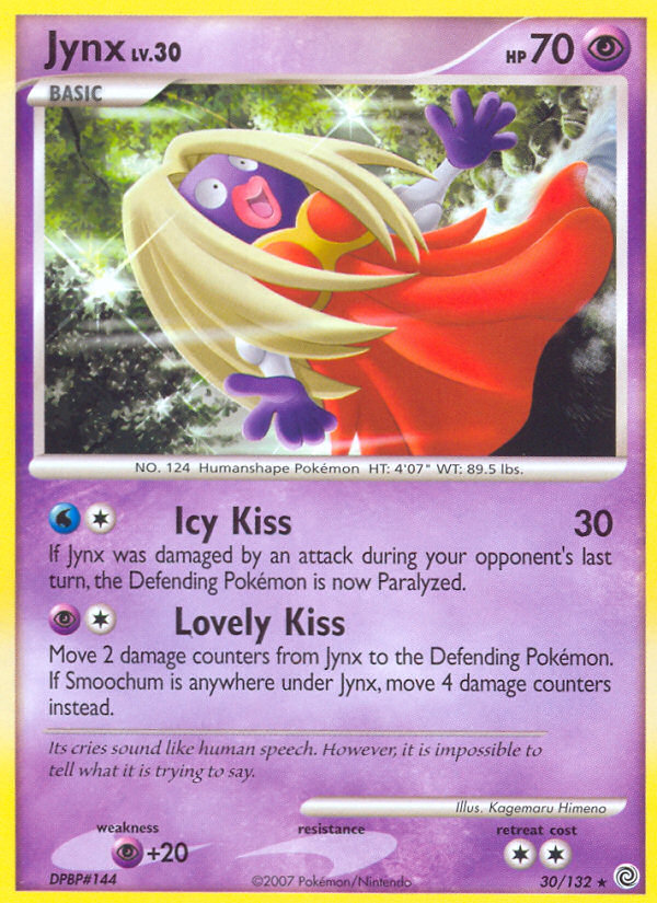 Jynx (30/132) [Diamond & Pearl: Secret Wonders] | Tabernacle Games