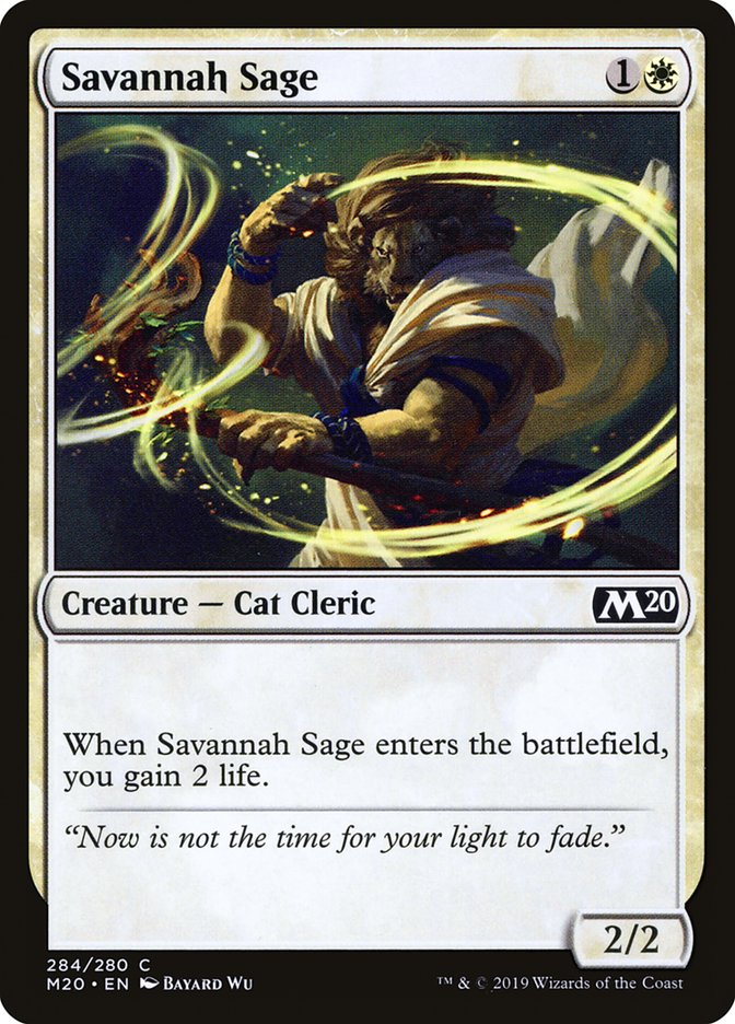 Savannah Sage [Core Set 2020] | Tabernacle Games