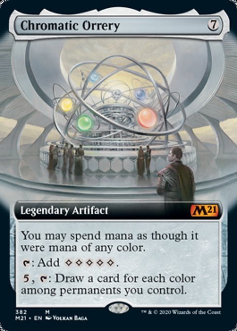 Chromatic Orrery (Extended Art) [Core Set 2021] | Tabernacle Games