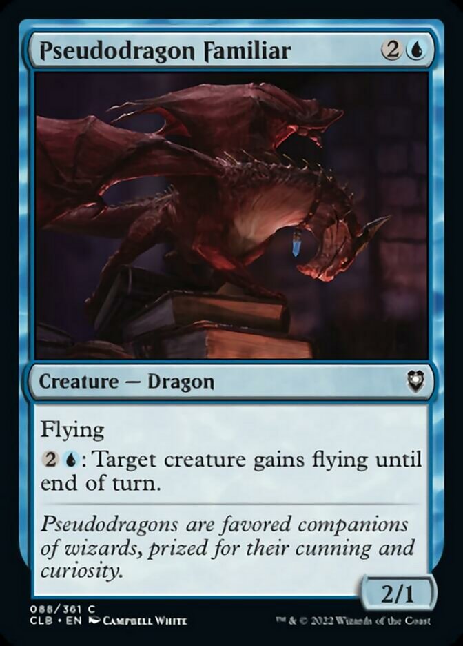 Pseudodragon Familiar [Commander Legends: Battle for Baldur's Gate] | Tabernacle Games