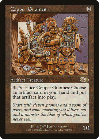 Copper Gnomes [Urza's Saga] | Tabernacle Games