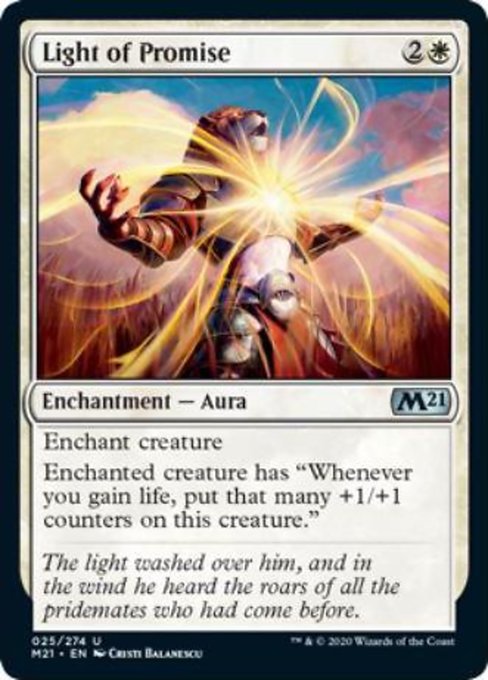 Light of Promise [Core Set 2021] | Tabernacle Games