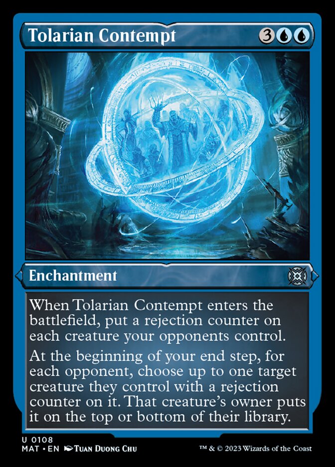 Tolarian Contempt (Foil Etched) [March of the Machine: The Aftermath] | Tabernacle Games