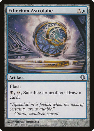 Etherium Astrolabe [Shards of Alara] | Tabernacle Games