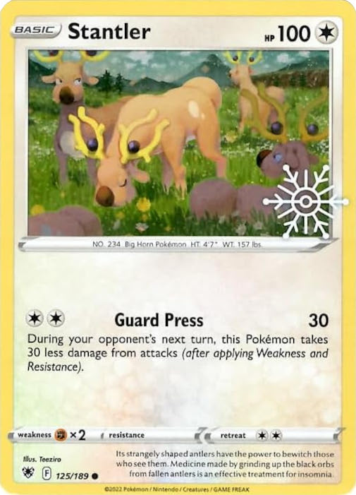 Stantler (125/189) (Holiday Calendar) [Sword & Shield: Astral Radiance] | Tabernacle Games