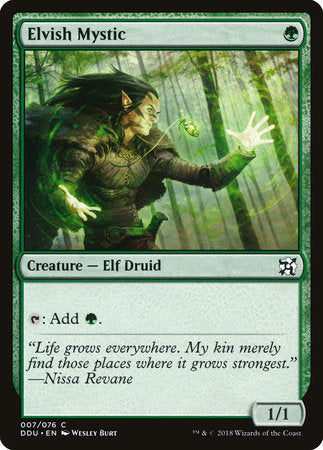 Elvish Mystic [Duel Decks: Elves vs. Inventors] | Tabernacle Games