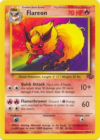 Flareon (19/64) [Jungle Unlimited] | Tabernacle Games