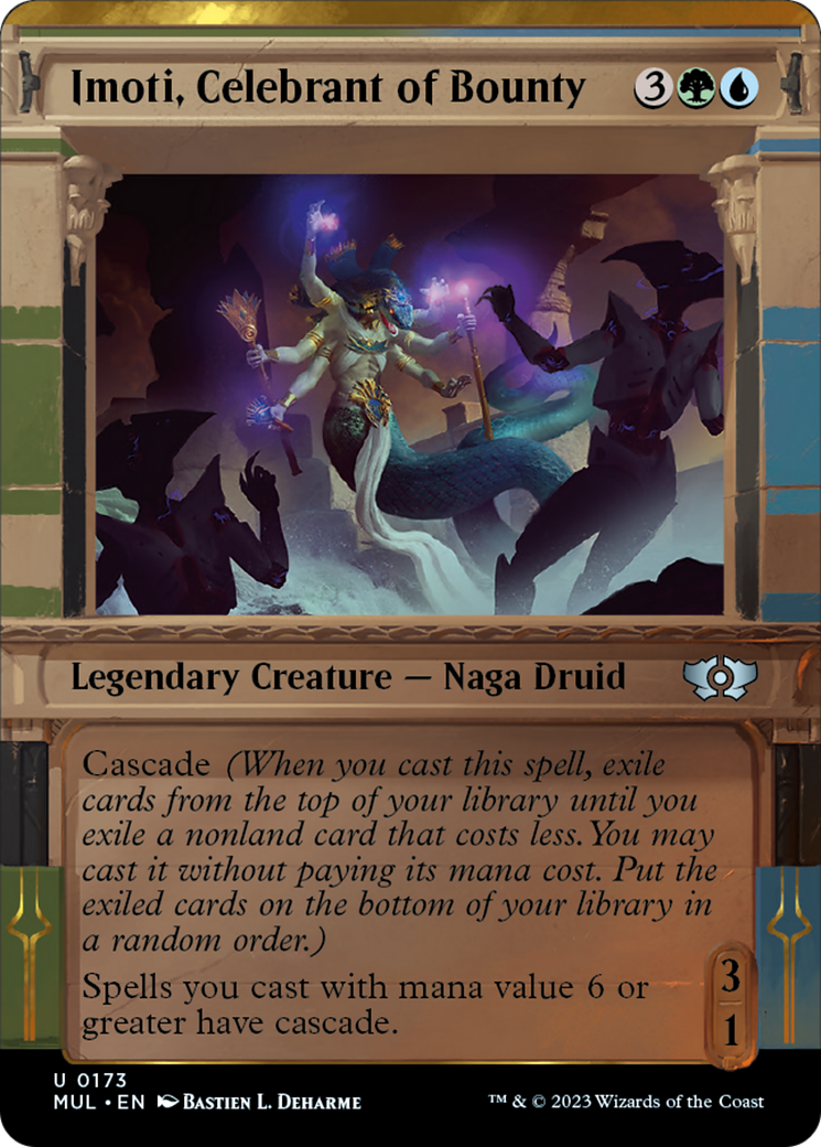 Imoti, Celebrant of Bounty (Halo Foil) [Multiverse Legends] | Tabernacle Games