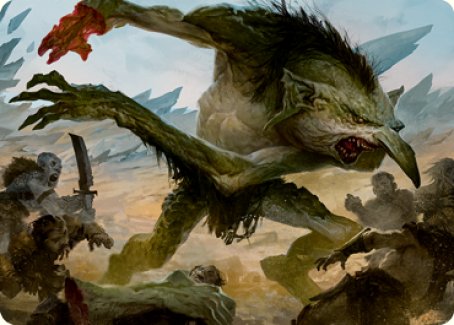 Troll Art Card [Dungeons & Dragons: Adventures in the Forgotten Realms Art Series] | Tabernacle Games