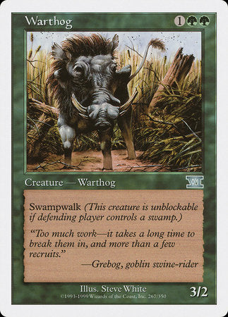 Warthog [Classic Sixth Edition] | Tabernacle Games
