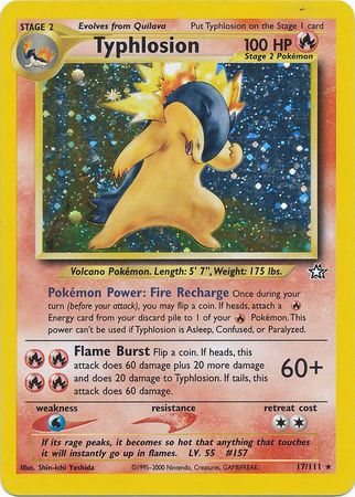 Typhlosion (17/111) [Neo Genesis Unlimited] | Tabernacle Games